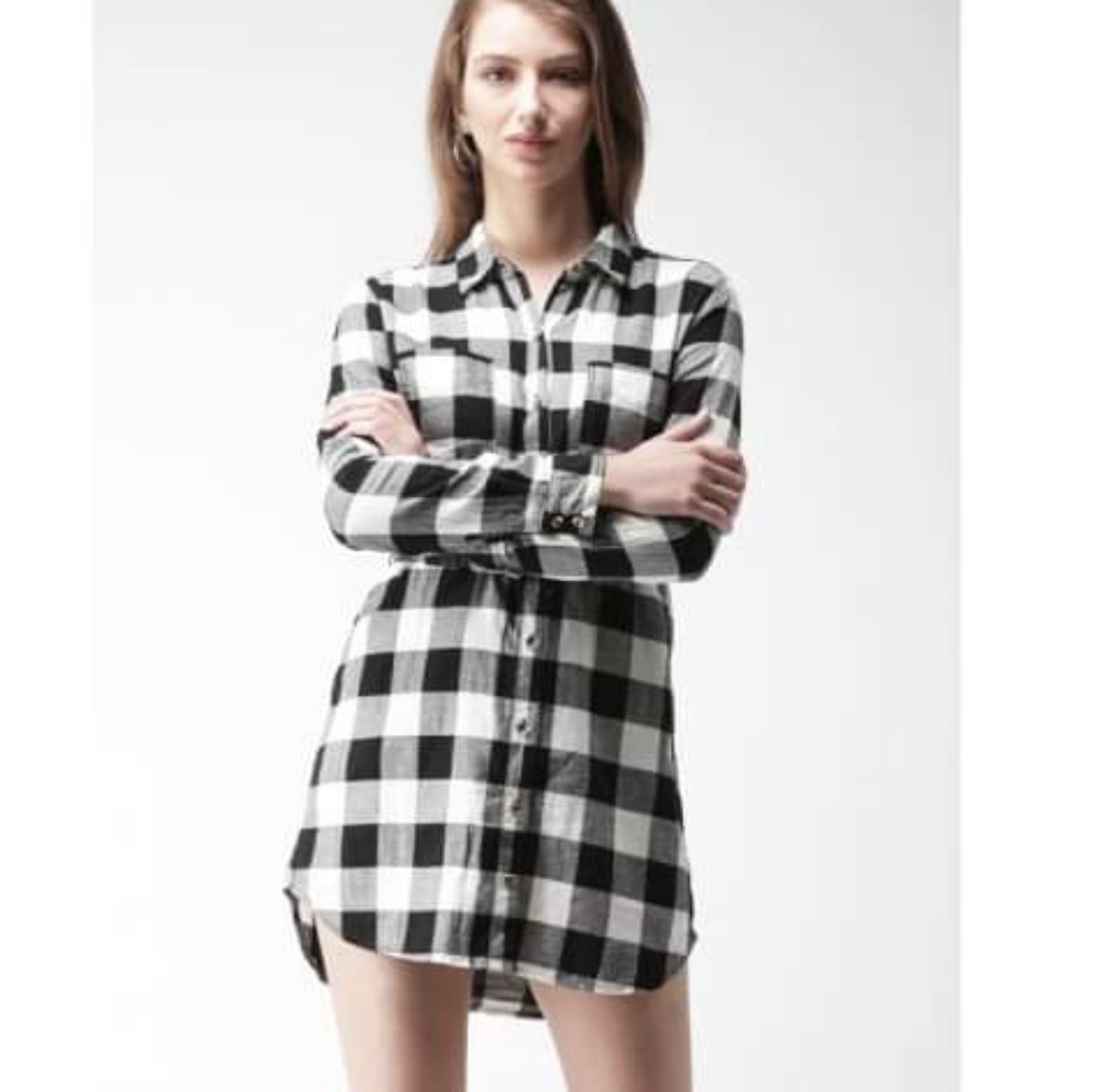 forever 21 white shirt dress Forever 21 Long White Bodycon Straight Short Sleeve Button Shirt Dress Size M